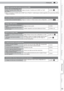 Page 101  
43
Pour commencerPréparationFonctionnement Dépannage
Réglages Autres
FRANÇAIS
L’image ne peut pas être sortie via la borne HDMI.
Est-ce que la Configuration de la 
fonction “Contrôle avec HDMI” est 
sur “Arrêt” ?Réglez la fonction 
“Contrôle avec le HDMI” sur  “Arrêt”.
P33 - 11
● Même si la fonction “Contrôle avec le HDMI” est sur “
Marche”, il existe toujours certains appareils qui ne peuvent pas af ﬁ cher 
    l’image normalement.
Les couleurs n’apparaissent pas ou semblent étranges
L’image est-elle...