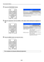 Page 34
E-

4Press the POINTER/SET Button
Switches  the  menu  to  the  sub  menu  (i.e.,  the  Key-
stone adjustment menu).
Menu Operation Method
5Make  the  adjustment  with  the  SCROLL ◀▶  buttons  while  checking  the  projection  im-
age
SCROLL ◀ button: E a c h  p r e s s  c a u s e s  t h e  n u m e r i c a l 
value to decrease.
  (The lower portion of the projection im-
age becomes narrower.)
SCROLL ▶ button: E a c h  p r e s s  c a u s e s  t h e  n u m e r i c a l 
value to increase.
  (The...