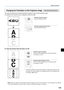 Page 25E-25
Changing the Orientation of the Projection ImageEffective Only with OHP Input
This operation switches the (ver tical/horizontal) orientation of the currently projected image.
The display of the switched screen is adjusted to match the width.
To view the portion that has been cut off
Operation with the Projector
Press the SCROLL () buttons and scroll the projec-
tion image up or down.
Operation with the Remote Control
Press the SCROLL () buttons and scroll the projec-
tion image up or down.
NOTE:...