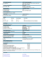 Page 23D Formats Supported HDTV Formats Supported
Not applicable 1080p (24Hz, 25Hz, 30Hz, 50Hz, 60Hz),1080i (50Hz, 
60Hz), 720p (50, 60Hz)
Computer Compatibility Bandwidth
Up to 1920 x 1200 200 MHz on analog RGB
165 Megapixels per second on HDMI
Remote Control Automation Control
IR Remote Control
On-Board keypad LAN
Daisy chain RS232 control
Colour Temperature  
User selectable from native or 6500K  
Lamp Type Typical Lamp Life
LED Illumination Module 60,000 hours
Lenses
Lens Part No. Focus Range Lens Shift...