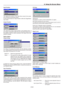 Page 54E-54
Input Position
This adjusts the position of the video that is input to the resolu-
tion conversion processing section.
It is the same function as “Input Position” within the “Edge Blend-
ing” screen.
Output Position
This adjusts the image output position on the display panel.  If
the image is displayed smaller than the allowable image area of
the projector (such as native resolution), this output can be ad-
justed as needed.
Option Adjust
Clamp Timing
According to the signal, this function sets the...