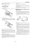 Page 28E-28
Removing the PC Card
Press the eject button slowly. The eject button card pops out a
little. Press the eject button slowly again. Grasp the edges of
the PC card and pull it out. Push and insert the eject button
fully until it stops.
NOTE: Do not eject the PC card while its data is being accessed.
CAUTION: Make sure that the PC card or wireless LAN card is
removed during Standby mode or with the main power off.Failure
to do so may cause damage to the data on your PC card or
wireless LAN card, or may...