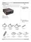 Page 16Page 1.2 Rev B   July 2011
1. Introduction Digital Projection HIGHlite Cine 260, 1080p 330 User Manual
What’s in the box?
Make sure your box contains everything listed. If any pieces are missing\
, contact 
your dealer.
You should save the original box and packing materials, in case you ever \
need 
to ship your Projector.
•
•
Notes
 
For more detailed information 
about lenses, see  Screen size 
vs throw distance, in section 
2. Installation .
 Only one power cable - 
dependent on the destination...