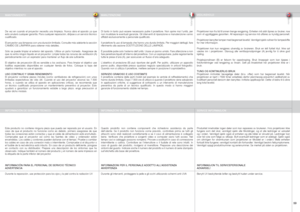 Page 59
españolitalianonorsk
5

Di  tanto  in  tanto  può  essere  necessario  pulire  il  proiettore.  Non  aprire  mai  l’unità,  per non invalidare le eventuali garanzie. Gli interventi di riparazione e manutenzione vanno affidati esclusivamente a personale qualificato. 
Il proiettore fa uso di lampada che hanno una durata limitata. Per maggiori dettagli, fare riferimento alla sezione SOSTITUZIONE DELLE LAMPADE.
È possibile pulire solo l’esterno dell’unità. Usare un panno umido. Fare attenzione a non...