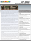 Page 1VIP 3000
VIP 3000 - Low-latency, Switcher/Scaler & Warp, Rotation and Blend Solution
Digital Projection International’s VIP 3000 is a powerful multi-format switcher with the highest 
quality  image  processing,  specifically  optimized  for  projection  applications.  Easy  to  use  and 
broadly  flexible  warp  and  blend  capability,  combined  with  superb  image  scaling,  broadcast 
grade de-interlacing, outstanding noise reduction and image enhancement technology make 
the VIP 3000 the most capable...