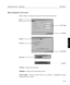 Page 55Slide Bar
Menu windows or dialog box typically have the following elements:
Title bar- Indicates the menu title.
Highlight- Indicates the selected menu or item.
Solid triangle- Indicates further choices are available. A highlighted triangle 
indicates the item is active.
C—9
Overview
Menu System Overview
OPERATION
LBV00072; Revision A - 25/09/2001
Radio Button
Title Bar
Tab
Highlight
Check Box
Cancel Button
Solid Triangle
OK Button 