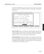 Page 86OK CANCEL COPY DELETECREATE
/MODIFY
     DELETE COMPUTER
Computer Card DIAMOND
 Delete All Modes
 Delete Single Mode
Select Mode 1024x768
    Scan   Sync Polarity
Hor62.56kHz Pos  Neg  N/A
Ver65.00Hz  Pos  Neg  N/A
           CANCEL    OK
The DELETE COMPUTER screen (below) displays the card name for verification
and gives you the choice of deleting all modes or a single mode by checking the
appropriate box.
Delete All Modes:When you Check this box the Select Mode option along with
the mode information...