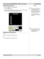 Page 49105-453B January 2007  Page 3.3
Digital Projection LIGHTNING 35HD-T, 40HD-T User Manual  3. Getting Started
Notes
  Whenever you switch the lamp 
on, the projector will reset 
momentarily, whilst the lamp 
strikes. This is to protect the 
control circuitry from the effects 
of the lamp strike pulse.
  Any settings made before you 
switched the lamp on will be 
retained.
  For more detailed information 
about all the touch screen 
menus, see the next section: 
Using the menus.
Switching the lamp on
Press...