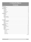 Page 53105-453B January 2007  Page 4.1
4. Using the Menus
Contents
Introduction .......................................................................................................................................... 4.3
Menu structure ................................................................................................................................. 4.4
Show mode...