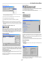 Page 918-27
8. Using On-Screen Menu
Enabling Sleep Timer
1. Select your desired time between 30 minutes and 16 hours: Off, 0:30,
1:00, 2:00, 4:00, 8:00, 12:00, 16:00.
2. Select “Set” and press the ENTER button on the remote control.
3. The remaining time starts counting down.
4. The projector will turn off after the countdown is complete.
NOTE:
•To cancel the preset time, set Off for the preset time or turn off the power.
•When the remaining time reaches 3 minutes before the projector is turned off,
the...