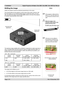 Page 28
Page 2.10 Rev A December 2010
2. Installation Digital Projection M-Vision Cine 230, Cine 260, Cine 400 User Manual

Shifting the image
Ideally, the projector should be positioned perpendicular to the screen.
The normal position for the projector is at the centre of the screen. Ho\
wever, with 
the zoom lenses, you can set the projector above or below the centre, or\
 to one 
side, and adjust the image using the Lens shift controls on the top of the projector 
to maintain a geometrically correct image....