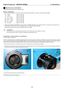 Page 25
3
Digital Projection MERCURY 5000gv	2. Installation 
Optional Lens Installation 
This section describes how to install the lens. 
Before installation *	Determine the optional lens to be used to obtain a desired projection di\
stance. There are six optional lenses available: 
0.8 : 1 fixedpart no. 001-734 
1.2 : 1 fixedpart no. 001-735 
1.5 - 1.8 : 1 zoom part  no.  001-736 
1.8 - 2.25 : 1 zoom part  no.  001-737 
2.25 - 3.0 : 1 zoom part  no.  001-738 
3.0 - 4.5 : 1 zoom part  no.  001-739 
4.5 - 7.0...