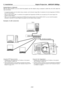 Page 30
2-10
2. Installation
Digital Projection   
MERCURY 5000gv
Connecting to a Network
With the LAN connection, you can control the projector over the network \
using a computer to switch the unit on/off, select the
input and others.
* To control the projector over the network using a computer, use the Dynamic Image Utility 2.0 contained on the User Supportwar e CD-ROM or
the HTTP Server feature.
* With the Image Express Utility 1.0 contained on the supplied User Suppor\
tware CD-ROM, you can project your PC...