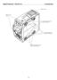 Page 131-5 Digital Projection   
MERCURY HD1. Introduction
Feet
(rotate to fine-adjust the height
and level of the projector)Ventilation outlet
Remote control
sensors
2 x 5/8 UNC mounting holes
(maximum depth 1¼”)
4 x M8 mounting holes
(maximum depth 16mm) 