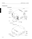 Page 20Part Names
AÑ6
Overview
Components
OVERVIEW
LBV00073; Revision A - 11/01/2002
REMOTE 1 PC CONTROLREMOTE2
AC IN SC, TRIGGER OUTOUT IN IN
DVI L/MONO
L/MONO
RGB 1
RGB 2
VIDEO 1
VIDEO 2
S-
VIDEO
AUDIO OUT R/Cr G/Y B/Cb
V H/HV MONITOR OUTR
L/MONO R
L/MONO R L/MONO RR
MENUENTERCANCELSELECT
LENS SHIFT LEFT
ZOOM FOCUSUP
DOWNRIGHT
AUTO
ADJUST
LAMP STATUSPOWERON / STAND BY SOURCE
MENUENTERCANCELSELECT
LENS SHIFT LEFT
ZOOM FOCUSUP
DOWNRIGHT
AUTO
ADJUST
LAMP STATUSPOWERON / STAND BY SOURCE
Lens Hood
Remote Sensor...