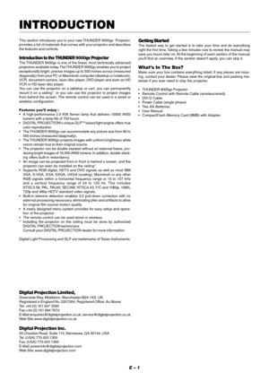 Page 7E – 1
Getting Started
The fastest way to get started is to take your time and do everything
right the first time. Taking a few minutes now to review the manual may
save you hours later on. At the beginning of each section of the manual
youll find an overview. If the section doesnt apply, you can skip it.
Whats In The Box?
Make sure your box contains everything listed. If any pieces are miss-
ing, contact your dealer. Please save the original box and packing ma-
terials if you ever need to ship the...