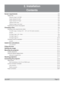 Page 23July 2007  Page 2.1
2. Installation
Contents
Screen requirements ......................................................................................................................... 2.2
Aspect ratio ...................................................................................................................................... 2.2
Fitting the image to the DMD ............................................................................................................. 2.2
Images displayed full...