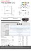 Page 2Native Color Temperature
HDTV Formats Supported
Scan Rates Supported
Remote Control
Automation Control
Operating/Storage Temperature
Operating Humidity
Thermal Dissipation 
Fan Noise
Power Requirements
Power Consumption
PARAMETERS
Projectors    Part #TITAN sx+ Quad 2000 3D     113-102TITAN 1080p Quad 2000 3D     113-103TITAN WUXGA Quad 2000 3D       113-104
Accessories     Part #TITAN 450W Lamp and Housing* (4 required)  113-105RapidRigTM Frame     111-265A TITAN Quad 3D Series Adjustable Ceiling Mount...