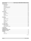 Page 14Page xiv Rev B  02/2007
Table of Contents  Digital Projection TITAN HD-500, HD-250 User Manual
continued
Geometry menu ................................................................................................................................. 4.24
Horizontal Position .......................................................................................................................... 4.24
Vertical Position...