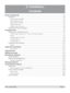 Page 23
Rev C August 2009  Page 2.1
2. Installation
Contents
Screen requirements .........................................................................................................................2.2
Aspect ratio ......................................................................................................................................2.2
Fitting the image to the DMD .............................................................................................................2.2
Images displayed...