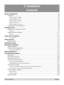 Page 25Rev C  April 2011 Page 2.1
2. Installation
Contents
Screen requirements ........................................................................\
.................................................2.2
Aspect ratio ........................................................................\
..............................................................2.2
Fitting the image to the DMD ........................................................................\
.....................................2.2
Images...