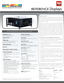 Page 1Specifications subject to change without notice   DP V1.0 09/07  ©2007 Digital Projection, Inc.
™DLP, Digital Light Processing and DMD are trademarks of Texas Instruments, Inc.
INPUT CAPABILITIES
Over view
PERFORMANCE SPECIFICATIONS
Brightness (±10%)4,000 - 6,000 ANSI Lumens
Integrator Adjustable
Contrast Ratio (±10%)
5000:1
Display Type3 x .95” Dark Metal 1080p DMD™ with 
Fast Transit Pixels for smooth 
greyscale and improved contrast
DMD Specification1920 x 1080 pixels native, 12˚ tilt angle
Fill...