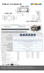 Page 2Native Color Temperature
HDTV Formats Supported
Scan Rates Supported
Remote Control
Automation Control
Operating/Storage Temperature
Operating Humidity
Thermal Dissipation 
Fan Noise
Power Requirements
Power Consumption
PARAMETERS
Projectors    Part #TITAN sx+-330-3D L    112-568TITAN sx+-330-3D L Ultra Contrast       112-569TITAN sx+-330-3D P    112-570TITAN sx+-330-3D P Ultra Contrast    112-571TITAN sx+-660-3D     112-572 TITAN sx+-660-3D Ultra Contrast   112-573 
1 Based on 4-6 hour/day operational...