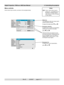 Page 59Rev B          02/2007        page 4.17
Digital Projection TITAN sx+-500 User Manual 4. Controlling the projector
Slider bar
The highlighted slider bar shows which
control is active currently.
To adjust the slider press 
 and .
Parameter selection
To select from a number of p arameters,
(shown one at a time to the right),
press 
 and .
These two items are greyed out and
the values are blank, showing that they
are not available, due to the effect of
settings made in other menus, or due
to the type of...