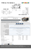 Page 2Native Color Temperature
HDTV Formats Supported
Scan Rates Supported
Remote Control
Automation Control
Operating/Storage Temperature
Operating Humidity
Thermal Dissipation 
Fan Noise
Power Requirements
Power Consumption
PARAMETERS
Projectors    Part #TITAN sx+-330 L     112-974TITAN sx+-330 P     112-976TITAN sx+-660     112-593 TITAN sx+-660 Ultra Contrast    112-978 
1 Based on 4-6 hour/day operational profile.  Venue and application condit\
ions may impact actual lamp life. See Digital Projection’s...