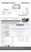 Page 2Native Color Temperature
HDTV Formats Supported
Scan Rates Supported
Remote Control
Automation Control
Operating/Storage Temperature
Operating Humidity
Thermal Dissipation 
Fan Noise
Power Requirements
Power Consumption
PARAMETERS
Projectors    Part #TITAN WUXGA-330 L    112-984TITAN WUXGA-330 P    112-986TITAN WUXGA-660    112-794 TITAN WUXGA-660 Ultra Contrast   112-988 
1 Based on 4-6 hour/day operational profile.  Venue and application condit\
ions may impact actual lamp life. See Digital...