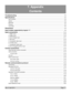 Page 149Rev A  April 2011 Page 7.1
7. Appendix
Contents
Troubleshooting ........................................................................\
..........................................................7.2
Specifications ........................................................................\
..............................................................7.4
Part numbers ........................................................................\
............................................................7.4...