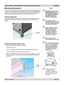 Page 41Rev A   April 2011 Page 2.17
Digital Projection TITAN WUXGA 3D, Dual 3D, 330. 660 User Manual 2. Installation
Mounting the projector
The projector is designed to be used on a flat surface, but the optional rigging frame 
will allow it to be suspended from a lighting truss or rigging. The four adjustable feet 
under the chassis allow the projector to be lowered onto a flat surface without any 
danger of hands being trapped between the bottom frame and the surface.
Chassis adjustment
If the projector is to...