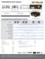 Page 2Projector Dimensions
TITAN WUXGA 3D side panel
1 Based on 4-6 hour/day operational profile.  Venue and application condit\
ions may impact actual lamp life.
  See Digital Projection’s Product Warranty Statement for details on la\
mp warranty.
  Installations requiring horizontal or vertical tilt orientations greater\
 than 15 degrees may reduce the      
actual operational hours of one of the two lamps.
TITAN WUXGA 3D Pro Series II
shown with optional rigging frame
DIGITAL PROJECTION, INC. • 55 CHASTAIN...