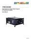 Page 1TITAN XG-500
High Brightness Digital Video Projector
4:3 widescreen display
User Manual
106-615B 