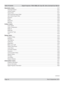 Page 14
Page xiv  Rev B September 2010
Table of Contents Digital Projection TITAN 1080p 3D, Dual 3D. Ultra Contrast User Manual

continued
Geometry menu .................................................................................................................................4.27
Horizontal Position ..........................................................................................................................4.27
Vertical Position...