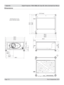 Page 154
Page 7.8  Rev B September 2010
7. Appendix  Digital Projection TITAN 1080p 3D, Dual 3D. Ultra Contrast User Manual

Dimensions
All dimensions in mm 
unless otherwise stated 