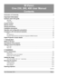 Page 11
Rev A December 2010  Page xi
continued
M-Vision 
Cine 230, 260, 400 User Manual
Contents
Declaration of Conformity ........................................................................\
...........................................iii
Important Information
Symbols used in this guide ........................................................................\
..........................................v
Warnings ........................................................................\...
