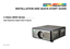 Page 7E-Vision 8000 Series
High Brightness Digital Video Projector
INSTALLATION AND QUICK-START GUIDE
Rev F July 2014  