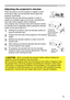 Page 2929
Operating
Adjusting the projector’s elevator
When the place to put the projector is slightly uneven 
to the left or right, use the elevator feet to place the 
projector horizontally.
Using the feet can also tilt the projector in order to 
project at a suitable angle to the screen, elevating the 
front side of the projector within 9 degrees.
This projector has 2 elevator feet and 2 elevator buttons. 
An elevator foot is adjustable while pushing the elevator 
button on the same side as it.
1. 
Holding...