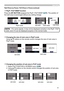 Page 4141
Operating
Using ▲/▼ buttons on the remote control changes the size of main area in 
PbyP mode.
 
 Changing the size of main area in PbyP mode
1. Select PinP POSITION in SCREEN menu (
68). 
2. Using ▲/▼ buttons on the remote control changes the position of sub area    
    in PinP mode.
 
 Changing the position of sub area in PinP mode
main area
sub area main area
sub area
PbyP (Picture by Picture) / PinP (Picture in Picture) (continued)
• For some signals, it may not be displayed correctly in the...