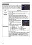 Page 6060
AUDIO menu
AUDIO menu
From the AUDIO menu, items shown in the table below 
can be performed. Select an item using the ▲/▼ cursor 
buttons, and press the ► cursor button or the ENTER 
button to execute the item. Then perform it according to 
the following table.
 
ItemDescription
VOLUME Using the ◄/► buttons adjusts the volume of the audio output.
Low  ó High
SPEAKER Using the ▲/▼ buttons turns on/off the built-in speaker.
ON  ó OFF
When OFF is selected, the built-in speaker does not work.
AUDIO SOURCE...