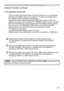 Page 105105
Presentation tools
Interactive Function (continued)5. File Operation  (continued)
• 
 Files are saved with the file name “Pxxx.jpg” (where xxx is a consecutive 
number) into a folder named “PJ_Capture” . If it does not already exist, a 
“PJ_Capture” folder is created automatically.
• 
 Before removing a USB memory device with files saved to it from the 
projector, be sure to run the projector’ s “REMOVE USB” function. The time 
stamp of saved files are as per the date and time settings of the...