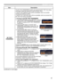 Page 8787
SECURITY menu
ItemDescription
MY TEXT 
PASSWORD
The MY TEXT PASSWORD function can prevent the MY TEXT from being 
overwritten. When the password is set for the MY TEXT;
• The MY TEXT DISPLAY menu will be unavailable, which can prohibit 
changing the DISPLAY setting.
• The MY TEXT WRITING menu will be unavailable, which can prevent the 
MY TEXT from being overwritten.
1 Turning on the MY TEXT PASSWORD1-1  Use the ▲/▼ buttons on the SECURITY menu to 
select the MY TEXT PASSWORD and press the 
► button...