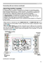 Page 1313
Connecting with your devices (continued)
• 
 When AUTO  is  select
ed  for  the COMPUTER IN1  or  COMPUTER IN2  port  in 
COMPUTER  IN  of  the  INPUT  menu,  that  port  will  accept  component  video 
signals (
51).
• 
 When  the  USB TYPE B  port  and  the  computer's  type A  USB  port  are  connected, 
you  can  use  the  USB TYPE B  port  as  a  picture  input  port  from  the  computer,  use 
the  remote  control  as  a  simple  mouse  and  keyboard  of  the  computer,  or  use  the...