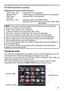Page 7979
Presentation toolsPresentation tools
• Files with a resolution larger than the following are not supported. 
8232: 1024 x 768 (Still)， 768 x 576 (Movie)
8230W: 1280 x 800 (Still)，  768 x 576 (Movie)
(* Some computers may not support 1280 x 800.)
• Files with a resolution smaller than 36 x 36 are not supported.
• Files with a resolution smaller than 100 x 100 may not be displayed.
• Movie images with a frame rate higher than 15 fps cannot be displayed.
• Movie images with a bit rate higher than 20 Mbps...