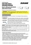 Page 11
LCD Projector
8961WU/8963
8962WU/8960W
User's Manual (detailed)  
Operating Guide
Thank you for purchasing this projector.►Before using this product, please read all manuals for this 
product. Be sure to read Safety Guide first. After reading them, store them in a 
safe place for future reference. WARNING
NOTE
Trademark acknowledgment
Various symbols are used in this manual. The meanings of these symbols are 
described below. 
About this manual
WARNING
CAUTION
This symbol indicates information...