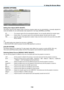Page 125112
[SOURCE OPTIONS]
Setting	Auto	Adjust	[AUTO	ADJUST]
This	feature	sets	the	Auto	Adjust	mode	so	that	the	computer	signal	can	be	automatically	or	manually	adjusted	for	
noise	and	stability.	You	can	automatically	make	adjustment	in	two	ways:	[NORMAL]	and	[FINE].
OFF ������������������������The computer signal will not be automatically adjusted� You can manually optimize the computer signal�
NORMAL ����������������Default setting� The computer signal will be automatically adjusted� Normally select this...