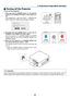 Page 3724
❼ Turning off the Projector
To turn off the projector:
1. First, press the  (POWER) button on the projector 
cabinet or the POWER OFF button on the remote con-
trol. 
	 The	[POWER	OFF	/	ARE	YOU	SURE	?	/	CARBON	SAV-
INGS-	SESSION	0.000[g-CO2]]	message	will	appear.
 
2. Secondly, press the ENTER button or press the  
(POWER) or the POWER OFF button again.
	 When	the	projector	is	in	STANDBY	MODE,	the	POWER	
indicator	lights	up	red.	(When	[STANDBY	MODE]	is	in	
[NORMAL]	setting)
3. Make sure the projector...