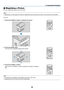 Page 4128
❺ Magnifying a Picture
You	can	magnify	the	picture	up	to	four	times.
NOTE: 
•	 Depending	on	an	input	signal,	the	maximum	magnification	may	be	less	than	four	times,	or	the	function	may	be	restricted.
To	do	so:
1.	 Press	the	D-ZOOM	(+)	button	to	magnify	the	picture.
2. Press the ▲▼◀▶ button.
	 The	area	of	the	magnified	image	will	be	moved
3. Press the D-ZOOM (−) button.
	 Each	time	the	D-ZOOM	(−)	button	is	pressed,	the	image	is	demagni-
fied.
NOTE: 
•	 The	image	will	be	magnified	or	demagnified	at	the...