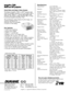 Page 2ImagePro 7300
Multi-use DLP projectorSpecifications
Image Element 0.55 DDR DMD
DLP by Texas Instruments
Brightness 1600 ANSI lumens (1100 lumens in Whisper Mode)
Resolution 800 x 600 pixels (H X V), SVGA
Contrast 2000 to 1
Scanning Frequency fh 31.5-80 kHz, fv 50-85 Hz
Lens Manual Zoom, 1.2X
Lens Throw Ratio 1.89-2.27:1 throw distance to image width
Keystone Correction Digital, vertical +/-10 deg
Aspect Ratio 4:3, 16:9 selectable
Computer  VGA, SVGA, XGA, and
Compatibility Mac 13” and Mac 16”
Video...